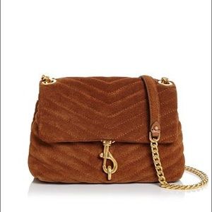 rebecca minkoff mini edie suede bag